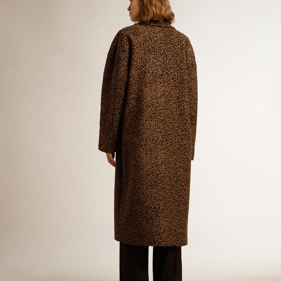 Golden Goose Single-breasted Cocoon Coat Large - Picture 2 of 12